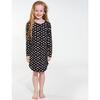 Popcorn Polka Loungewear Dress - Dresses - 2