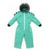 Spike Ski Suit, Green - Snowsuits - 1 - thumbnail