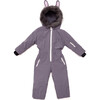 Hop Ski Suit, Purple - Snowsuits - 1 - thumbnail