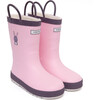 Hop Welly Rainboot, Pink - Boots - 1 - thumbnail