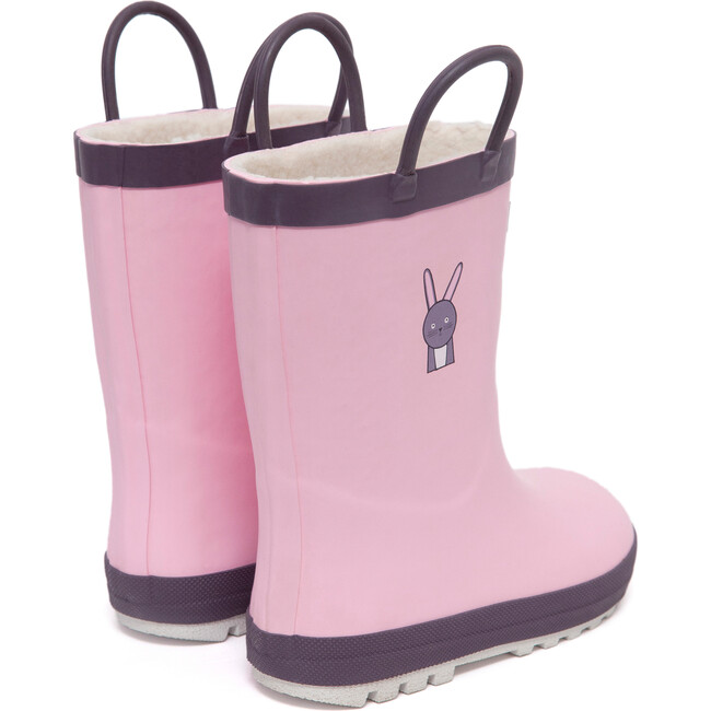 Hop Welly Rainboot, Pink - Boots - 2