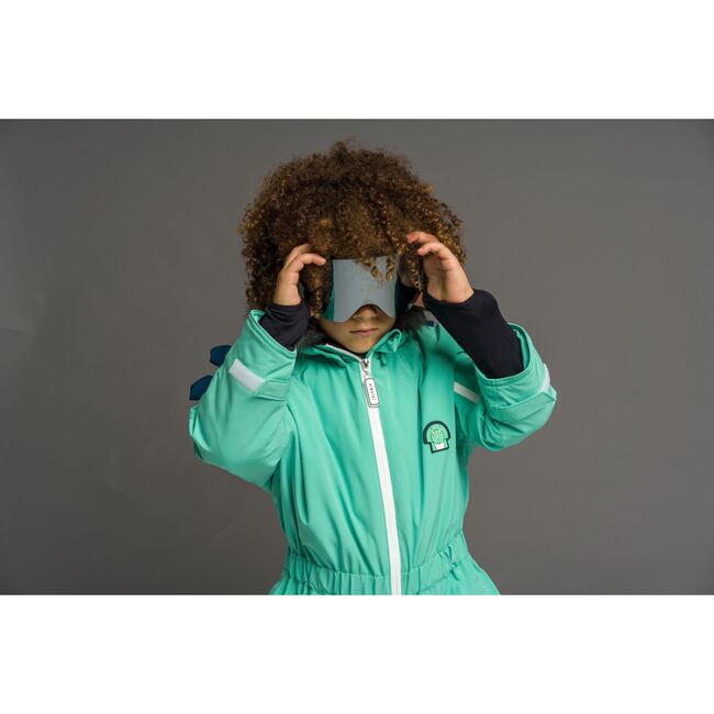 Spike Ski Suit, Green - Snowsuits - 4