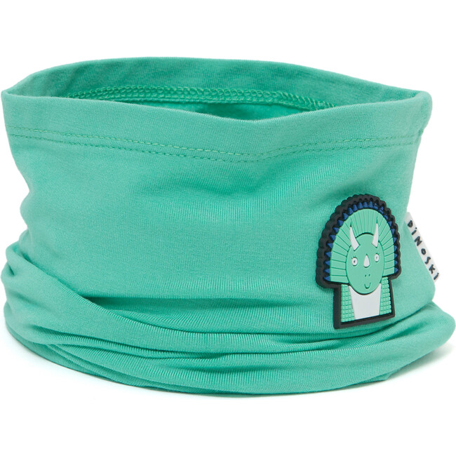 Spike Bamboo Neck Warmer, Green - Scarves - 1