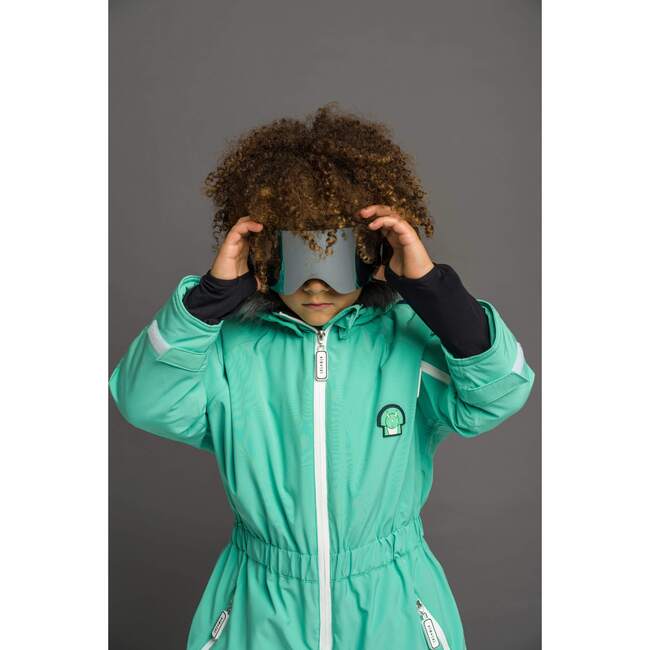 Spike Ski Suit, Green - Snowsuits - 5