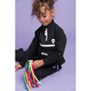 Patch Tracksuit Jacket, Black - Loungewear - 2