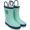 Spike Welly Rainboot, Green - Boots - 1 - thumbnail
