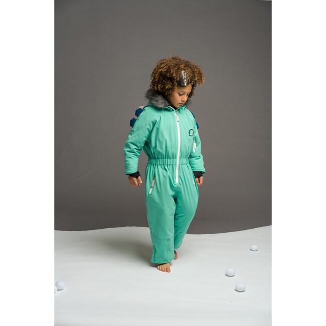 Spike Ski Suit, Green - Snowsuits - 6