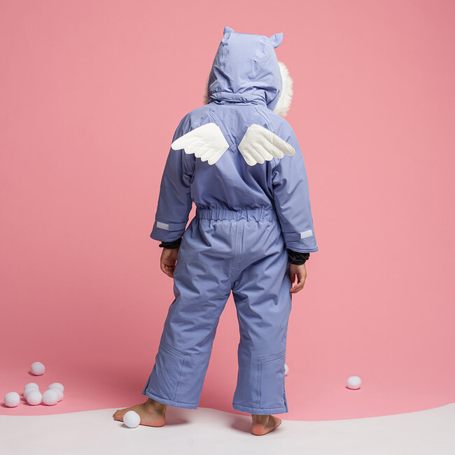 Sparkle Ski Suit, Purple - Snowsuits - 7
