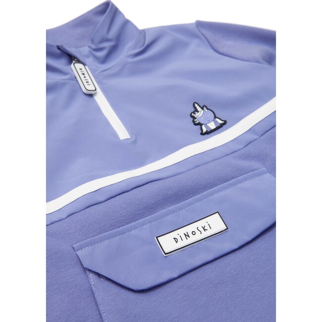 Sparkle Tracksuit Jacket, Purple - Loungewear - 4