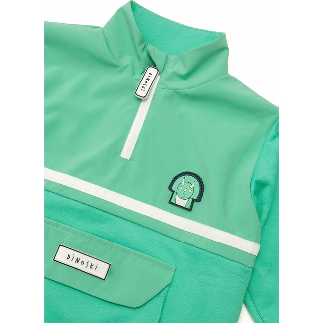 Spike Tracksuit Jacket, Green - Loungewear - 4