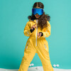 Cub Ski Suit, Yellow - Snowsuits - 2
