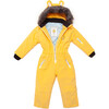 Cub Ski Suit, Yellow - Snowsuits - 3