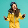 Cub Ski Suit, Yellow - Snowsuits - 5