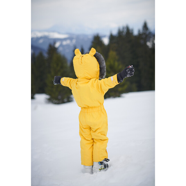 Cub Ski Suit, Yellow - Snowsuits - 9