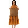 Square Pillow Cover, Teak - Decorative Pillows - 3