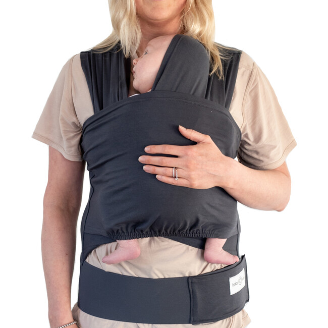 Newborn Baby Carrier, Slate - Carriers - 1