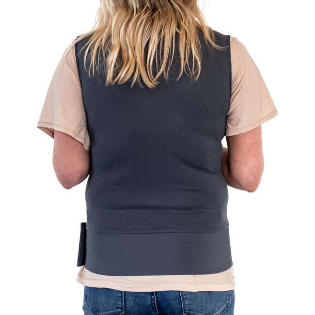 Newborn Baby Carrier, Slate - Carriers - 4