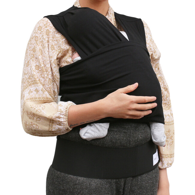 Newborn Baby Carrier, Black - Carriers - 3