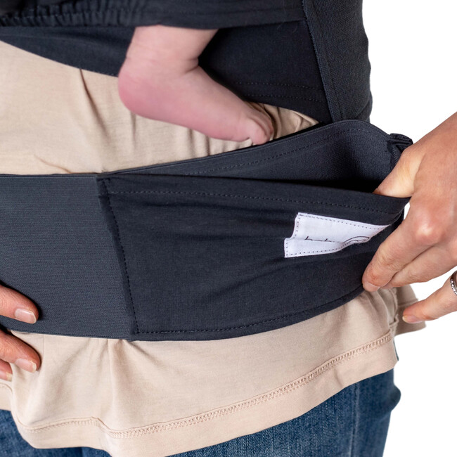 Newborn Baby Carrier, Slate - Carriers - 5