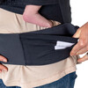 Newborn Baby Carrier, Slate - Carriers - 5 - thumbnail