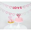 Love Acrylic Cake Topper, Red - Decorations - 2