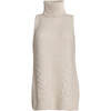 Women's Taylr Tunic, Ivory - Sweaters - 1 - thumbnail
