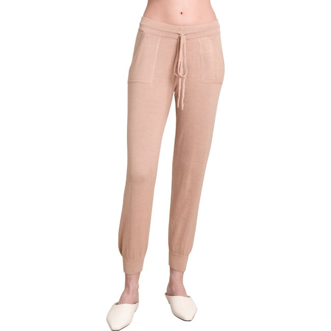 Women's Lydia Track Pant, Pale Camel - Pants - 2