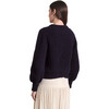 Women's Marlow Sweater, Navy - Sweaters - 3