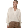 Women's Tatum Sweater, Ivory - Sweaters - 2