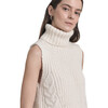 Women's Taylr Tunic, Ivory - Sweaters - 5 - thumbnail