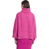 Women's Ali Sweater, Fuchsia - Sweaters - 3