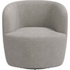 Giles Swivel Chair, Milano Elephant - Nursery Chairs - 1 - thumbnail