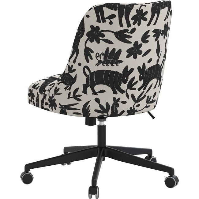 Taylor Desk Chair, Tuxedo Pinata - Desk Chairs - 3
