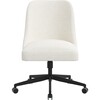 Taylor Desk Chair, Sheepskin Natural - Desk Chairs - 1 - thumbnail