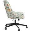 Taylor Desk Chair, Sri Lanka Leopard Cream - Desk Chairs - 2