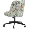 Taylor Desk Chair, Sri Lanka Leopard Cream - Desk Chairs - 3