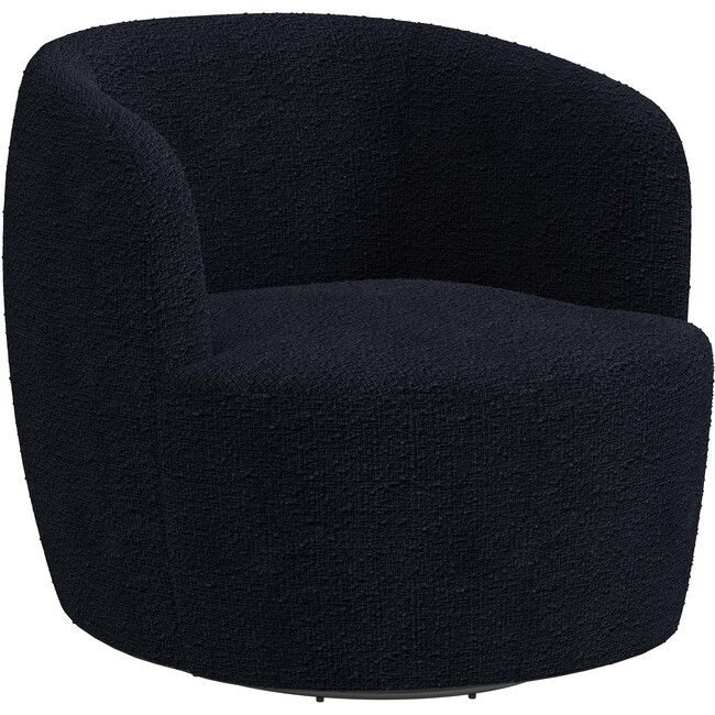 Giles Swivel Chair, Milano Ink - Nursery Chairs - 7