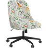 Taylor Desk Chair, Sri Lanka Leopard Cream - Desk Chairs - 7 - thumbnail