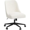 Taylor Desk Chair, Sheepskin Natural - Desk Chairs - 7 - thumbnail