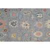 Larson Luxe Hand Knot Botanical Rug, Cool Grey - Rugs - 5