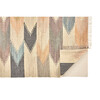 Miska Pastel Navajo Bohemian Rug, Orange/Turquoise/Grey - Rugs - 3