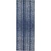 Meera Striated Coastal Inspired Rug, Navy - Rugs - 7