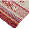 Galvin Navajo Style Serape Kilim Rug, Chili Pepper Red/Goldenrod - Rugs - 3