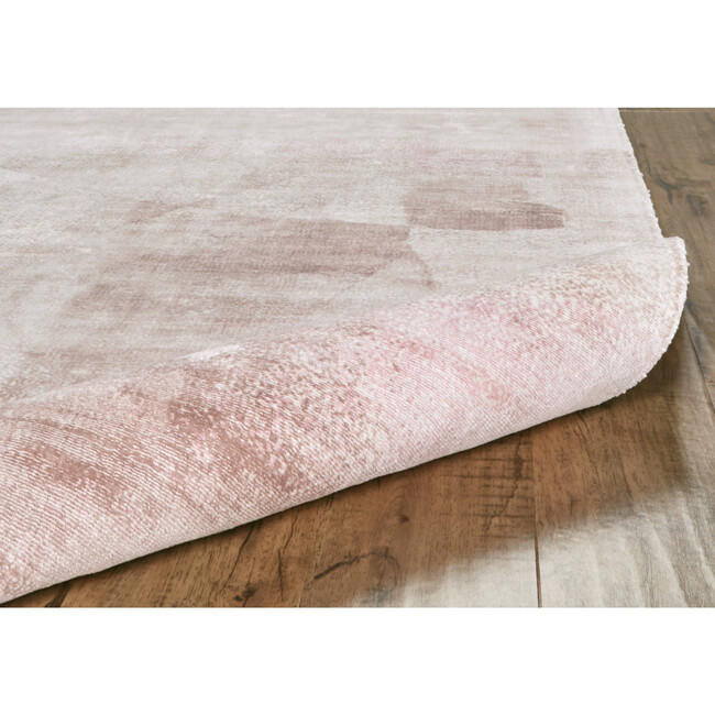 Cashel Handwoven Lustrous Viscose Rug, Pink Quartz - Rugs - 6