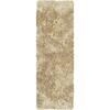 Freya Plush Metallic Shag Rug, Cream/Beige - Rugs - 4