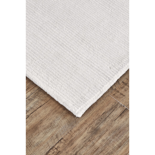 Knox Plush Viscose Hand Loomed Rug, Bright White - Rugs - 3