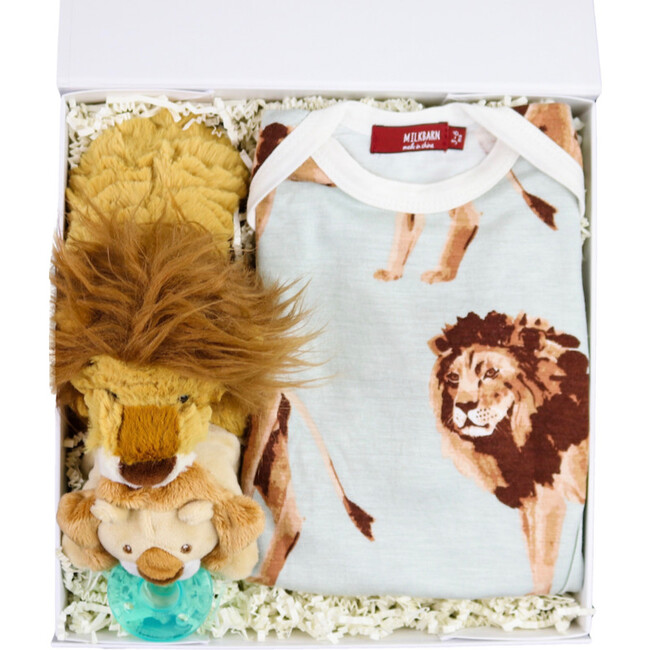 Lion Baby Gift Box - Mixed Gift Set - 1