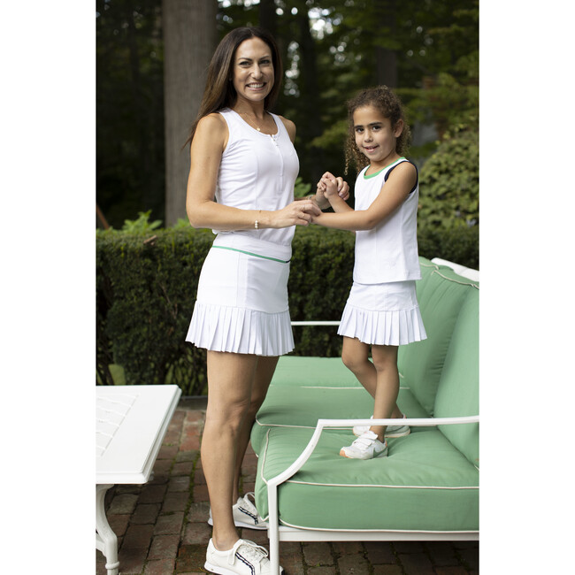 Gigi Skort, Bright White - Skirts - 3