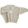 Knit Chunky Sweater, Sprinkle - Sweaters - 1 - thumbnail