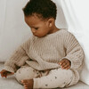 Knit Chunky Sweater, Oat Fleck - Sweaters - 2